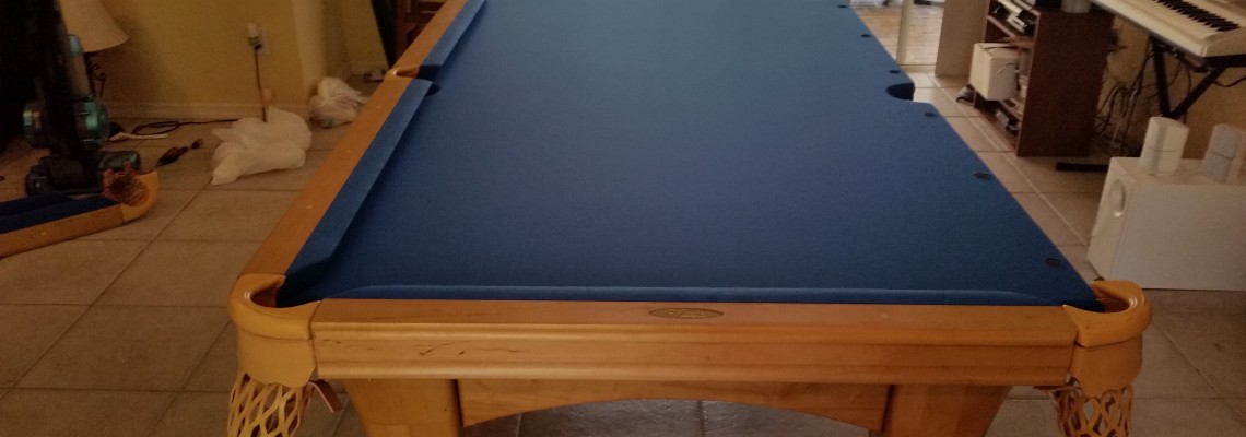 Billiard Table Railing Replacement